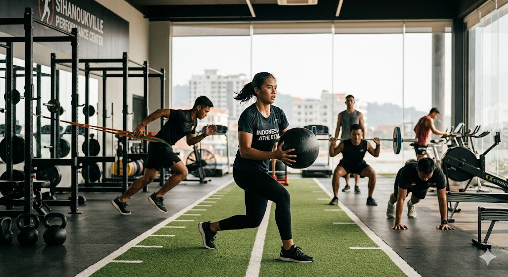 Teknik latihan fisik atlet profesional untuk meningkatkan stamina