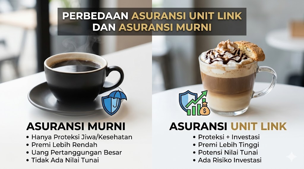 perbedaan asuransi unit link dan asuransi murni