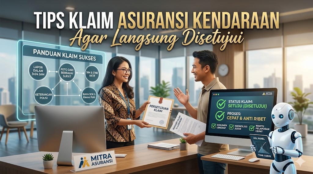 Tips Klaim Asuransi Kendaraan agar Langsung Disetujui