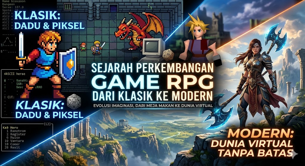 Sejarah Perkembangan Game RPG dari Klasik ke Modern