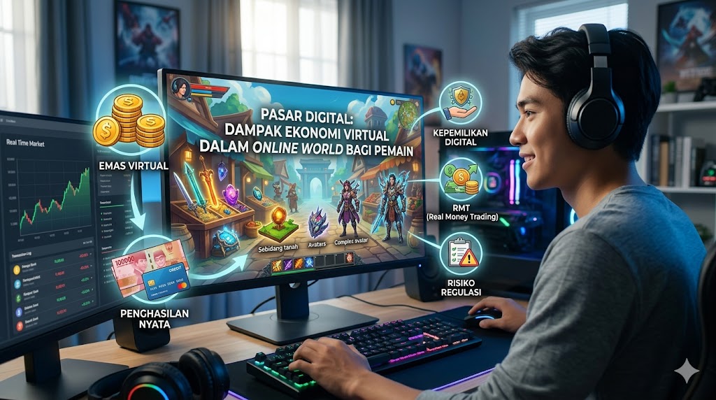 Dampak Ekonomi Virtual dalam Online World Bagi Pemain