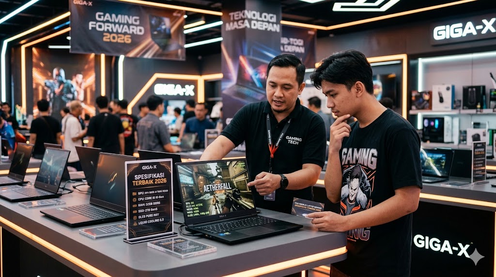 tips memilih laptop gaming dengan spesifikasi terbaik 2026